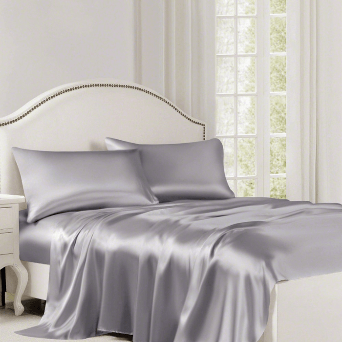 Silky Satin Cooling Bed Sheets