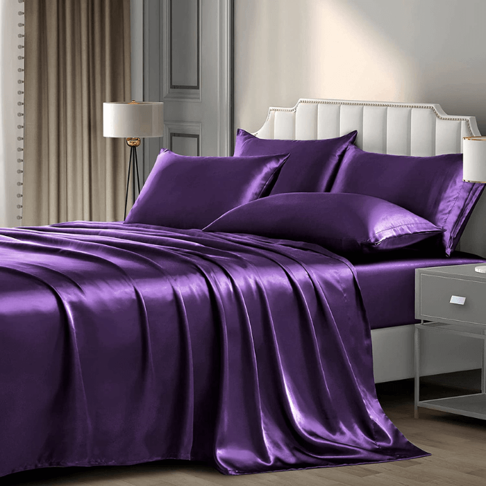 SilkTouch™ Cooling Satin Sheets