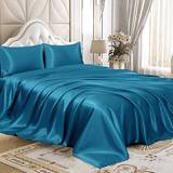 Silky Satin Cooling Bed Sheets